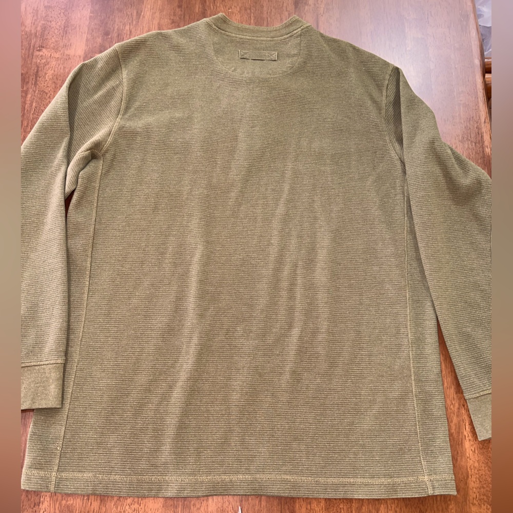 DULUTH Men's Burly Thermal Relaxed Fit Henley Shirt. Size XL. NWOT - Picture 4 of 4